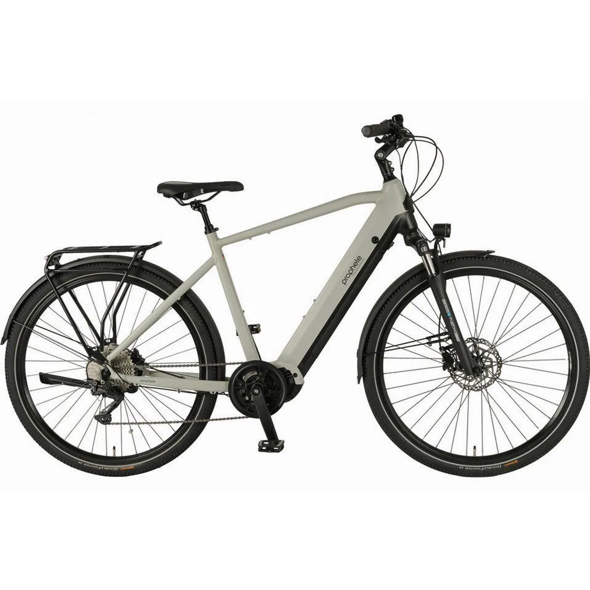 Prophete Entdecker 5.0 E-Bike, 250 W Mittelmotor, 10 Gang Shimano Deore, 800 Wh Akku