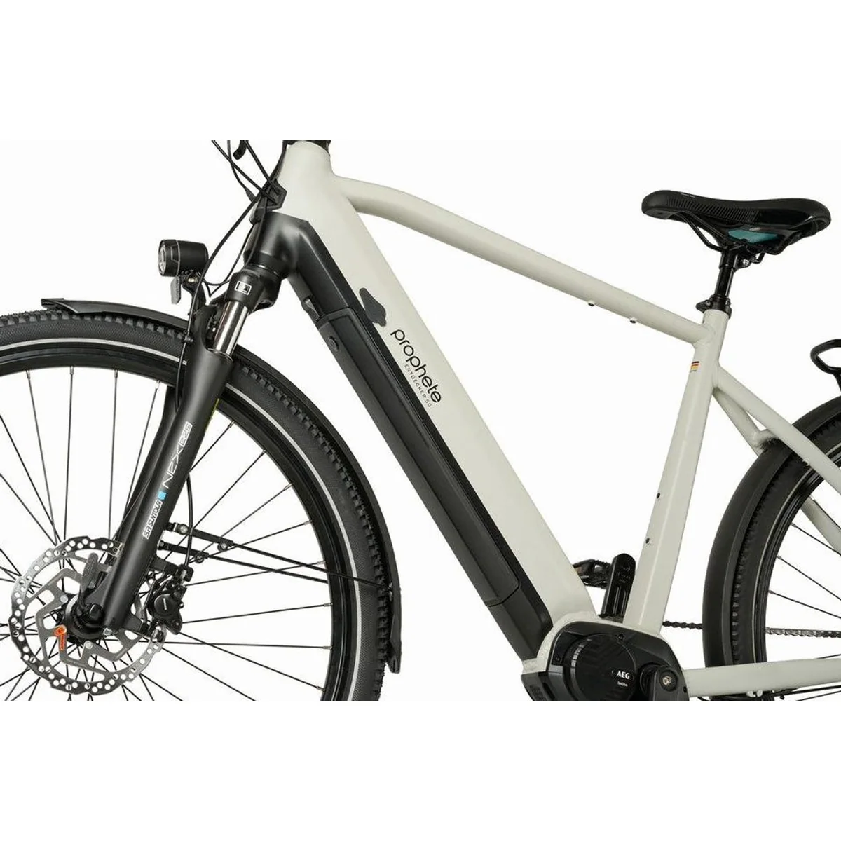 Prophete Entdecker 5.0 E-Bike, 250 W Mittelmotor, 10 Gang Shimano Deore, 800 Wh Akku 3