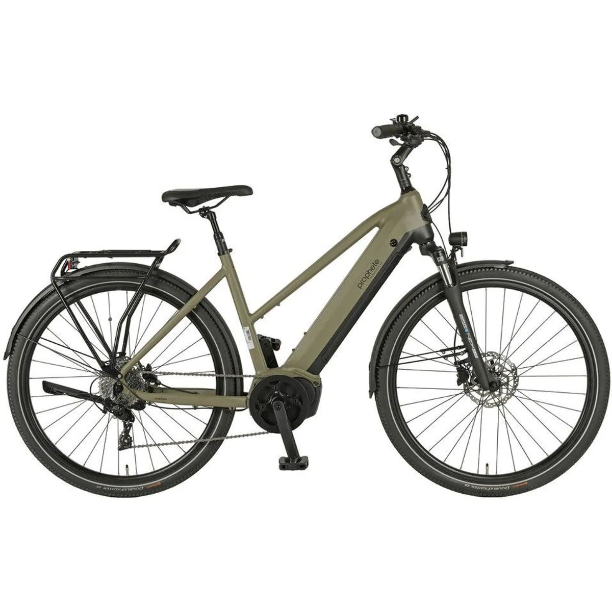 Prophete Entdecker 4.0 E-Bike, kraftvoller Mittelmotor, 170 km Reichweite, 10-Gang Kettenschaltung