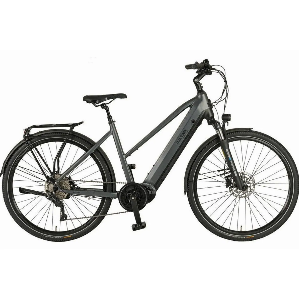 Prophete Entdecker 5.8 E-Bike, kraftvoller Mittelmotor, 10-Gang Shimano Deore, 800 Wh Akku