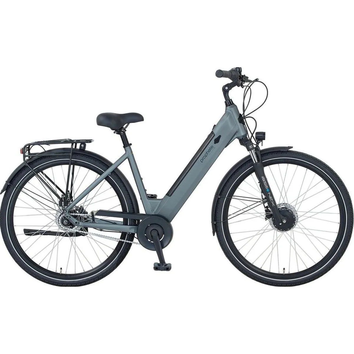 Prophete Geniesser 2.8 E-Bike, 250 W Frontmotor, 7-Gang Nabenschaltung — bis 100 km Reichweite