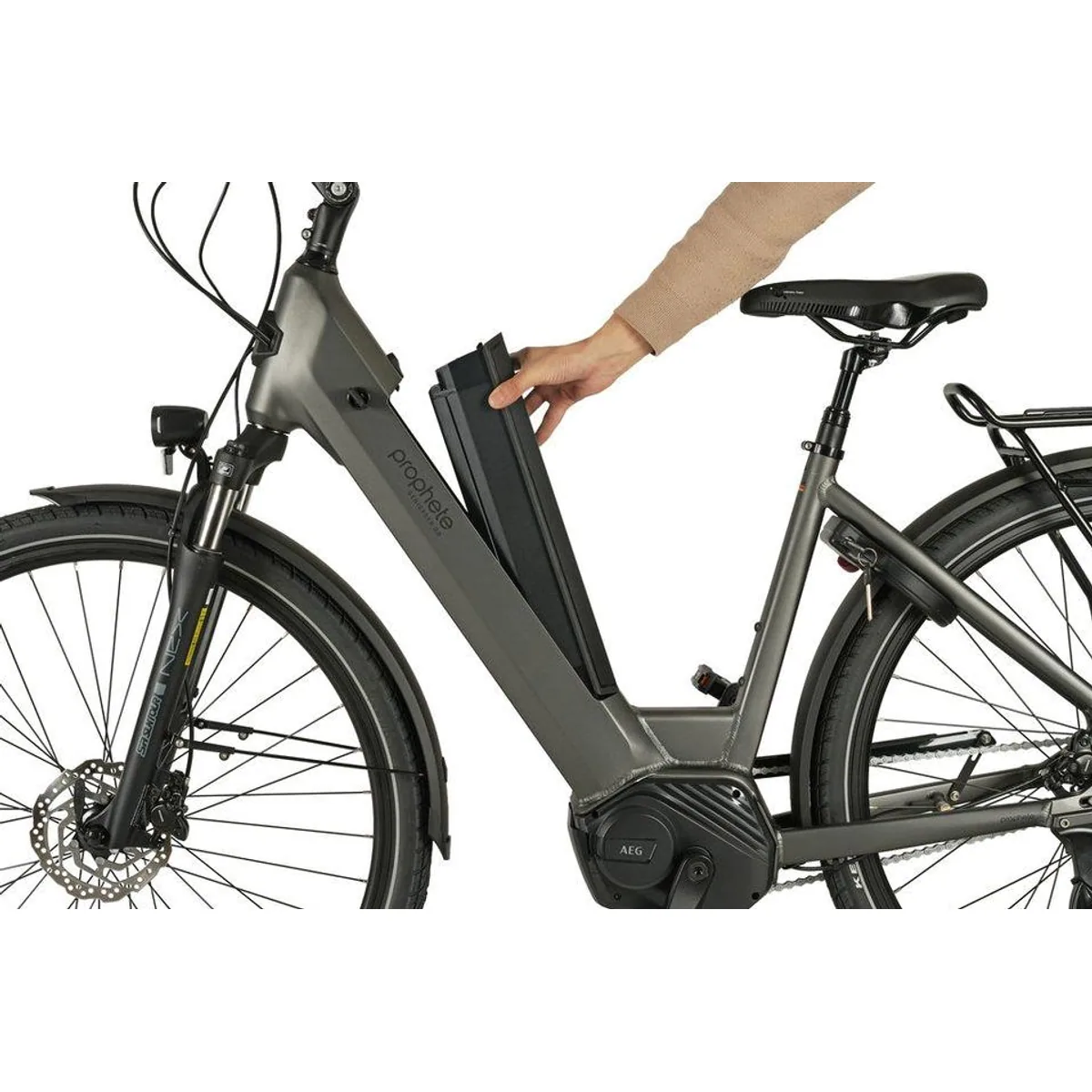 Prophete Geniesser 3.0 E-Bike, 7-Gang Nabenschaltung, 360 Wh Akku, Mittelmotor 3