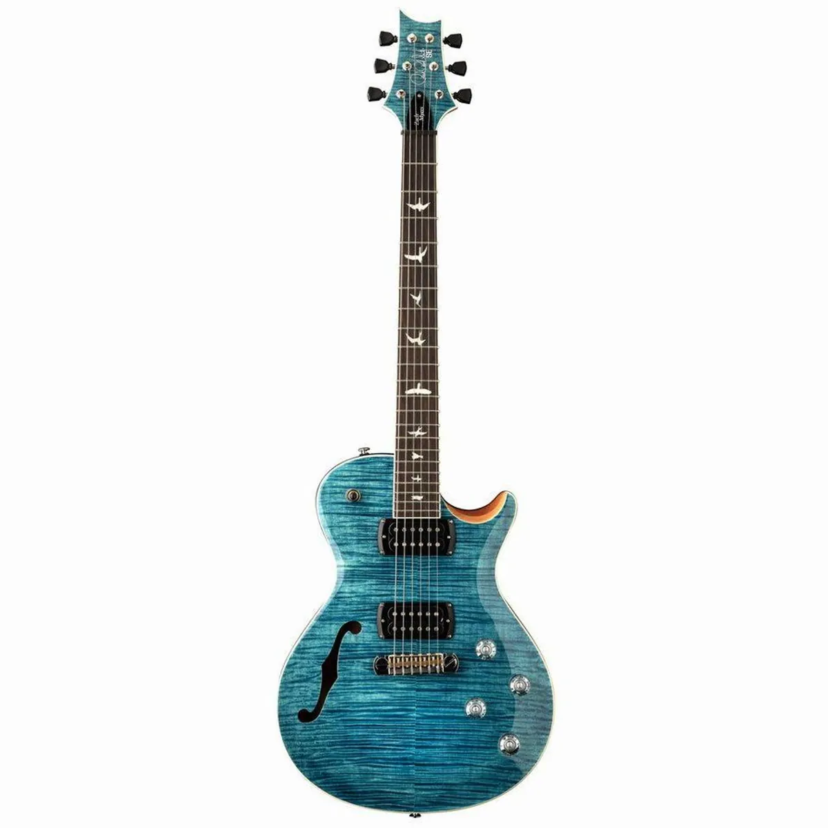 PRS SE Zach Myers E-Gitarre, Semi-Hollow, Mahagoni Korpus, Hochglanz Finish