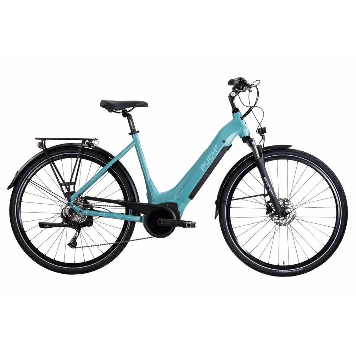 PUCH C5.3 E-Bike Trekkingrad, Bosch Motor, 500 Wh Akku, 9-Gang Shimano