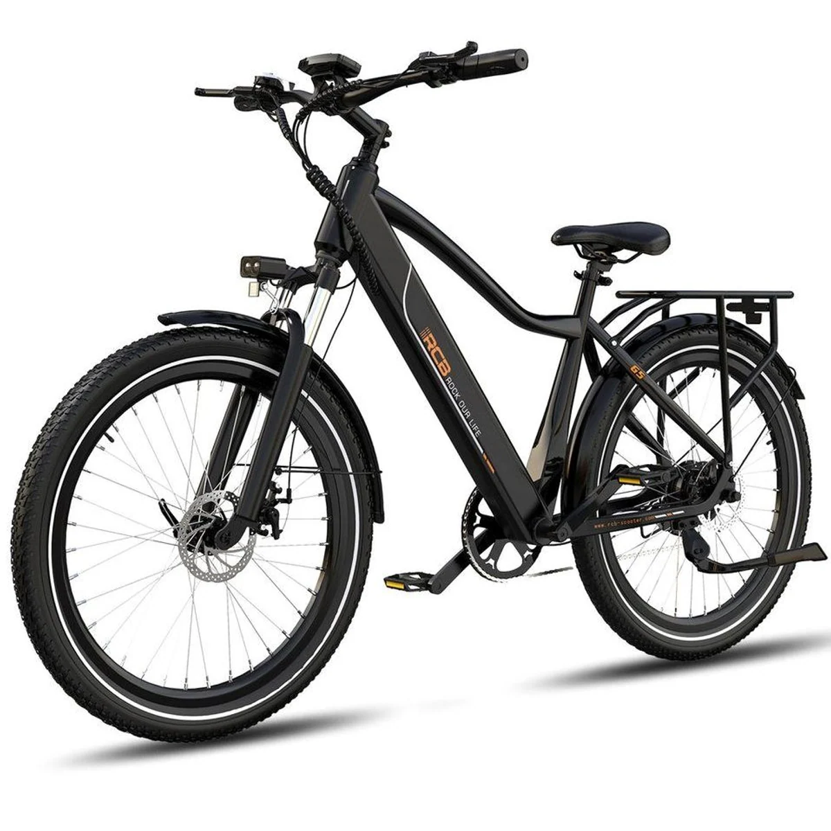 RCB E-Bike Pedelec G5, kraftvoller Motor, 7-Gang-Schaltung, integrierter Akku