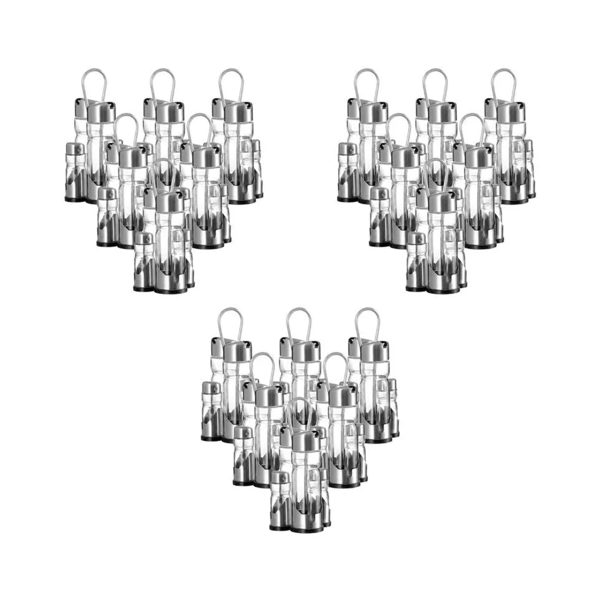 Ritzenhoff Menage-Set Basic, 18-teiliges Set für Gewürze — praktisch, elegant, spülmaschinengeeignet