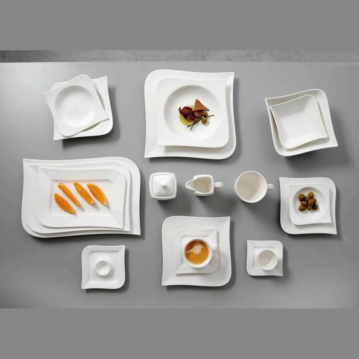 Ritzenhoff Melodie Tafelservice, elegantes Design, 12-teilig für 6 Personen 4