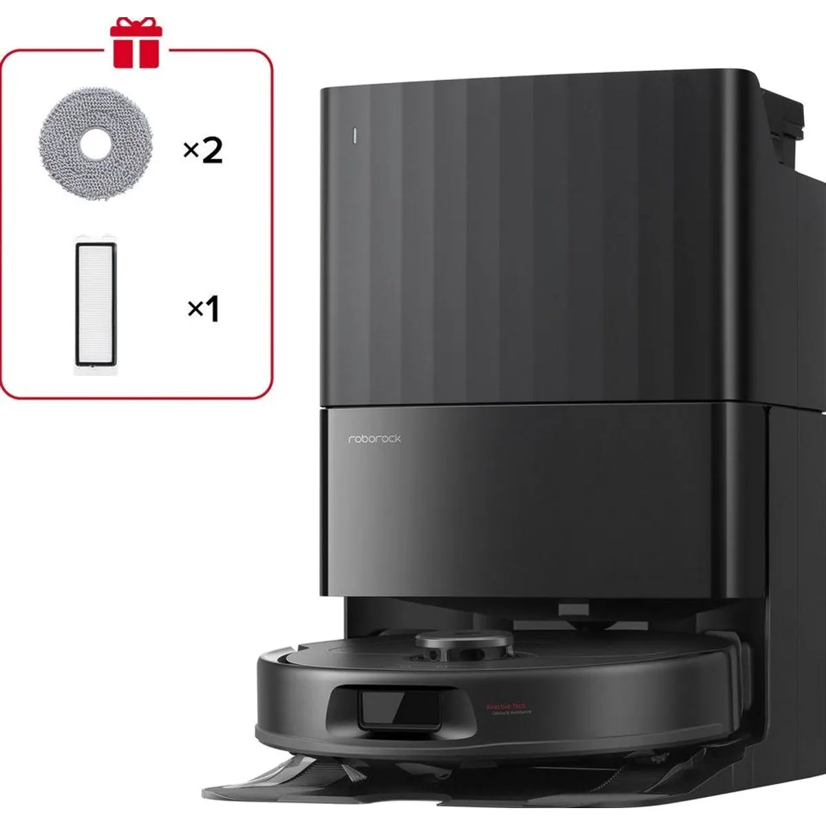 Roborock Qrevo S ProX Saugroboter, 18.500 Pa Saugleistung, All-in-One-Station