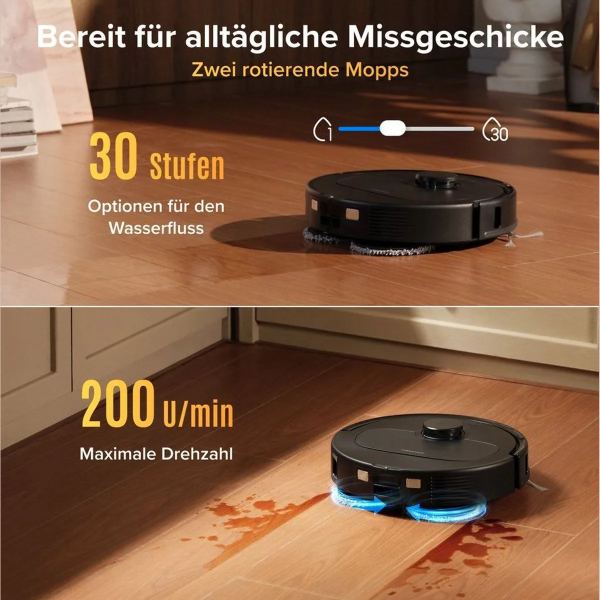 Roborock Qrevo S ProX Saugroboter, 18.500 Pa Saugleistung, All-in-One-Station 3