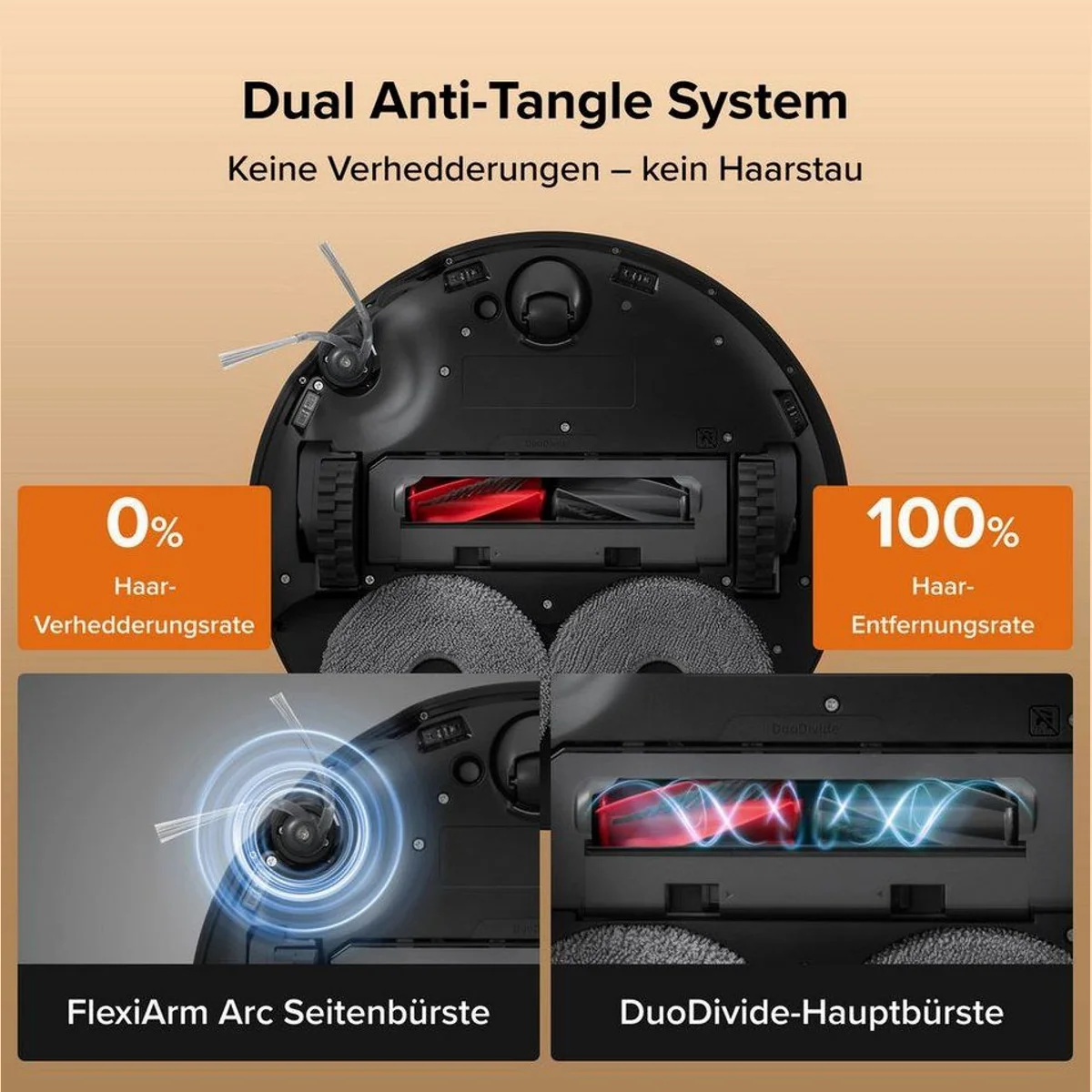 Roborock Qrevo Edge 2, 25.000 Pa Saugleistung, FlexiArm-Technologie, verbesserte Wischfunktion 4