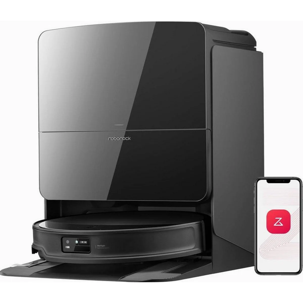 Roborock Saros 10R Saugroboter, 22000 Pa Saugleistung, ultra-slim Design, intelligente Navigation