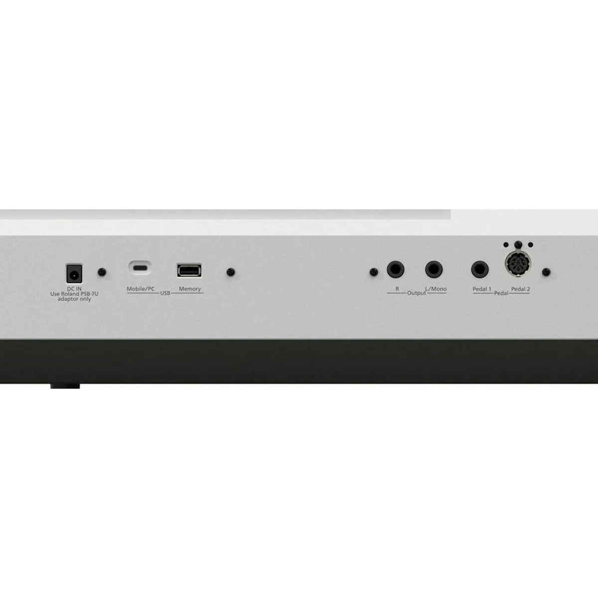 Roland FP-40-WH Digitalpiano, kompakt, Bluetooth-fähig, PHA-4 Tastatur 3
