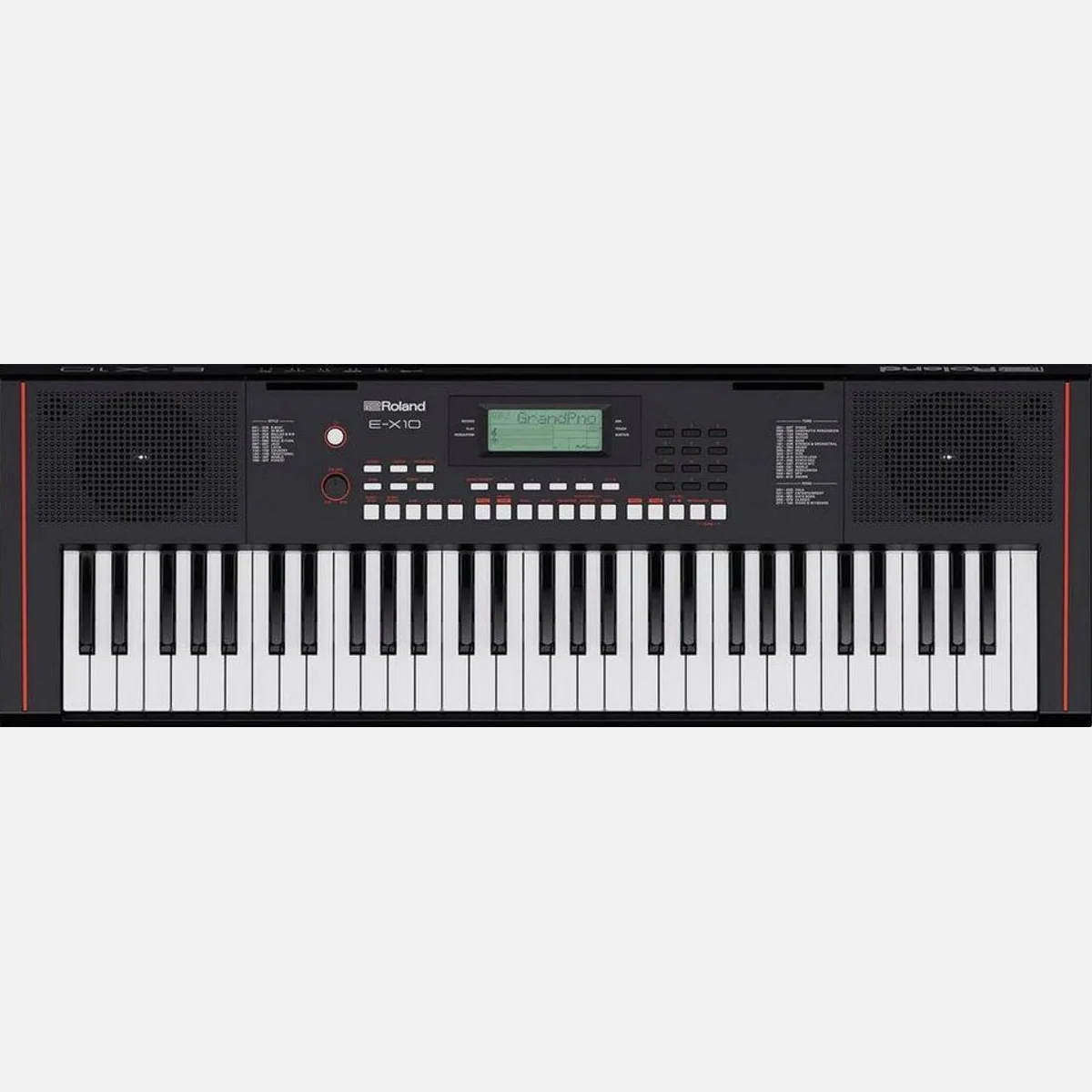 Roland E-X10 Keyboard, 61 Tasten, 601 Sounds, tragbar