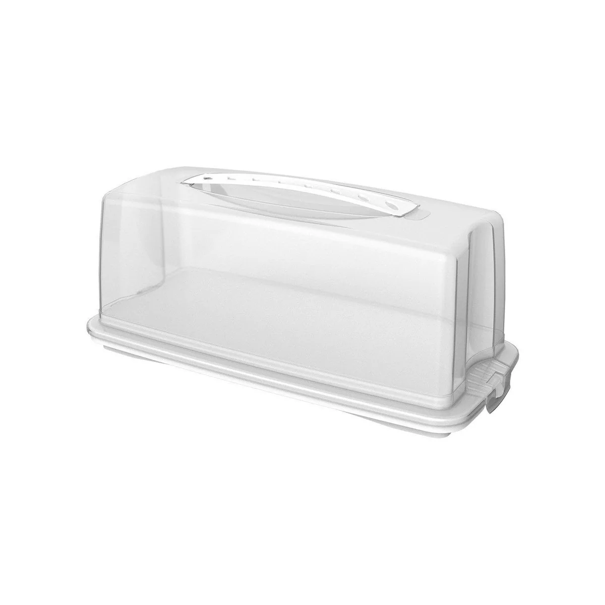 Rotho Kuchenbehälter FRESH, ideal für sicheren Transport, transparente Haube, ergonomischer Griff 4