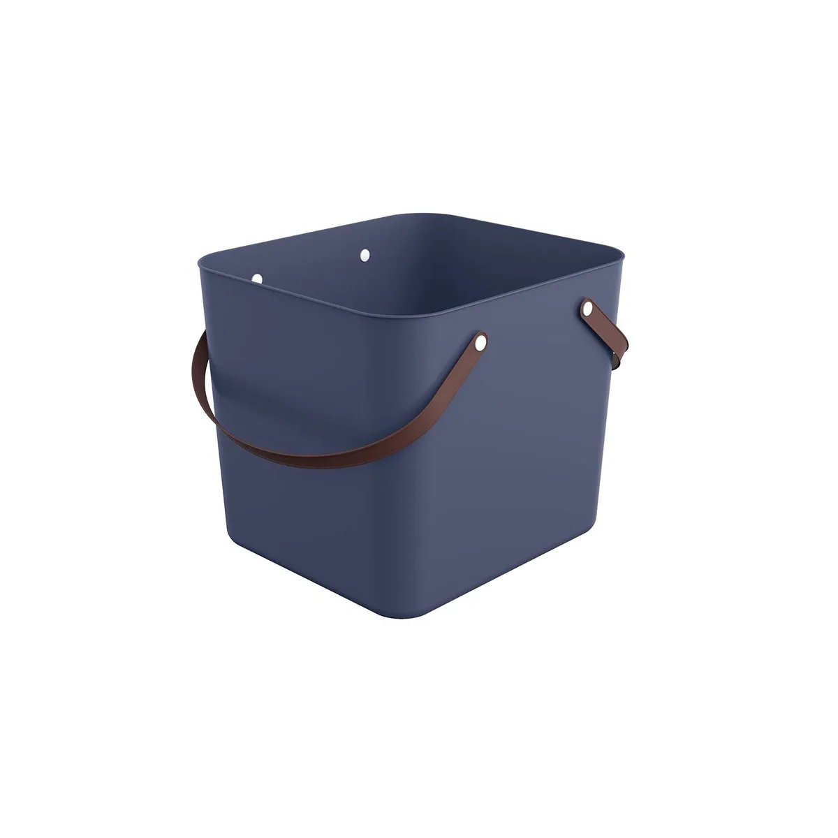 Rotho Albula Einkaufskorb, 40 l Fassungsvermögen, ergonomische Griffe