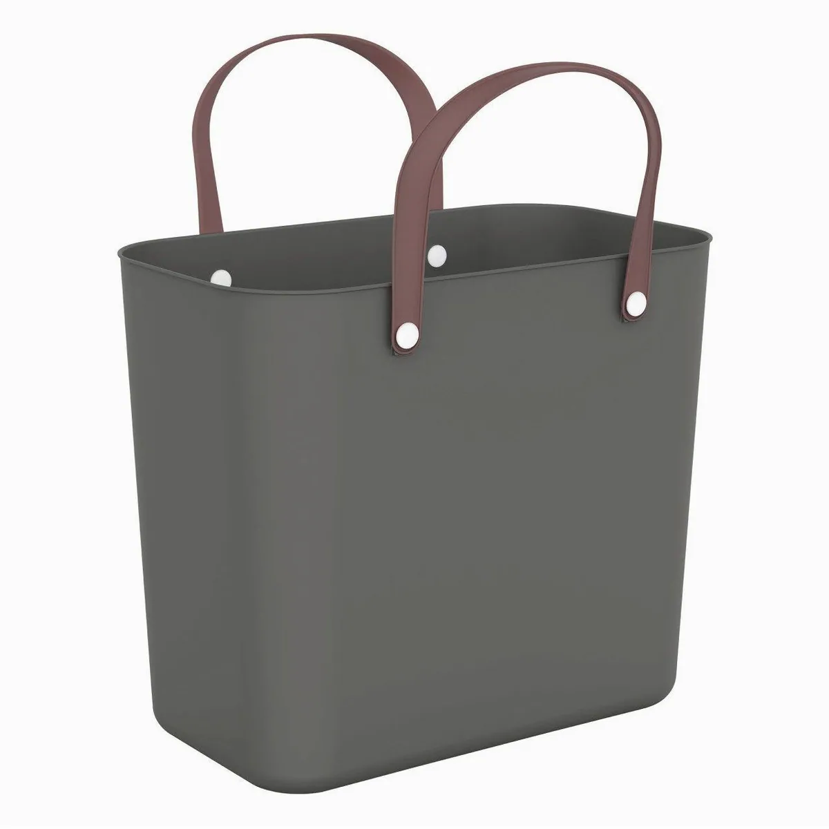 Rotho Albula Einkaufstasche, 25 L Volumen, ergonomische Griffe, pflegeleicht