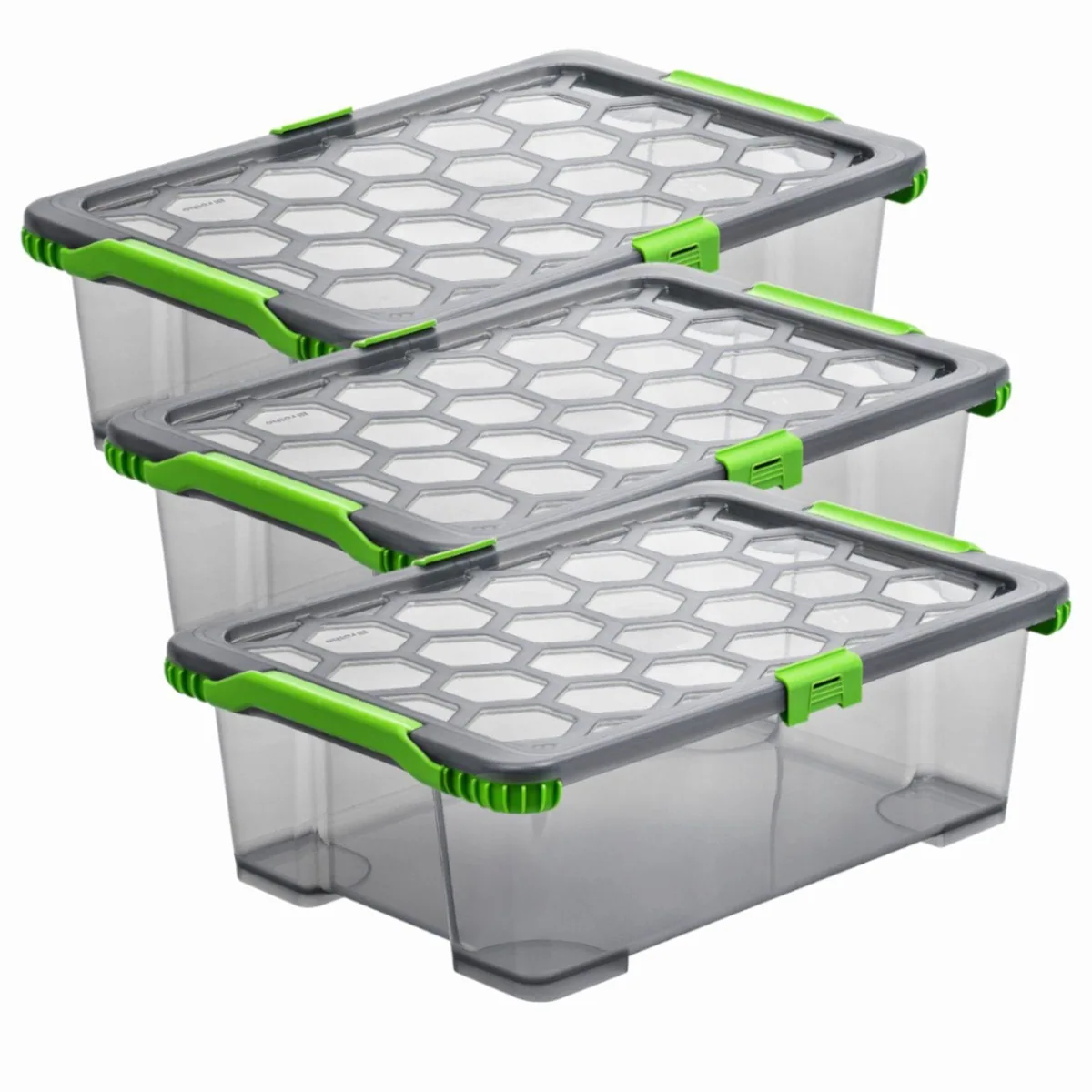ROTHO EVO TOTAL PROTECTION Aufbewahrungsbox 30 l, stapelbar und wetterfest