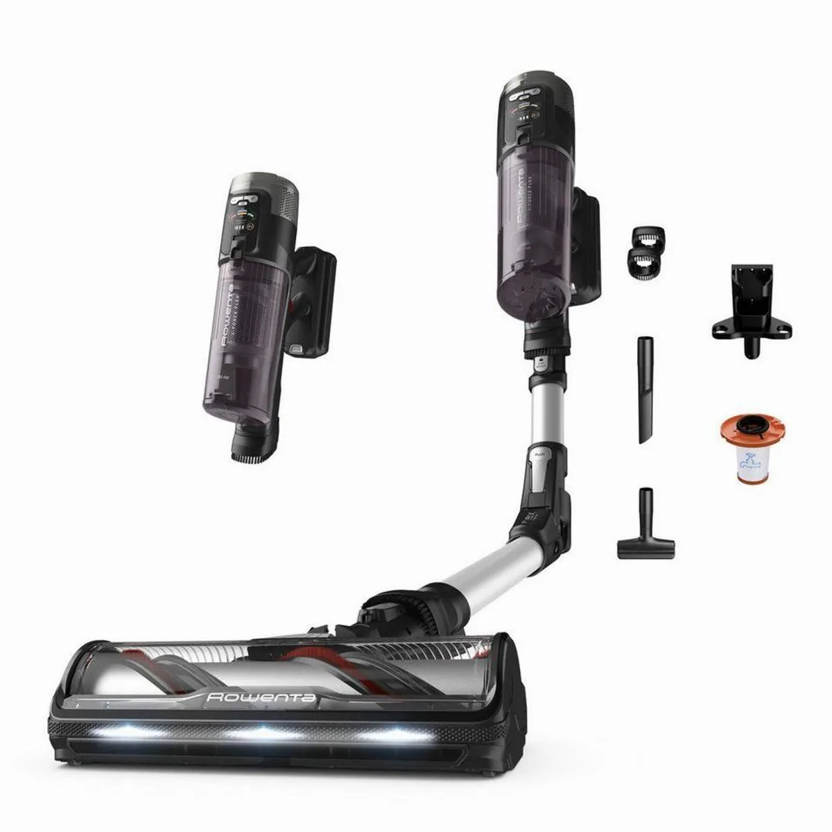Rowenta X-Force Flex 13.60, hohe Saugleistung, ultraleicht, Flex-Gelenk