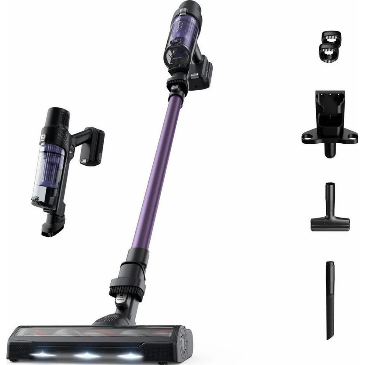Rowenta X-Pert 7.60 Akku-Hand- und Stielstaubsauger, leicht, beutellos, 140 W