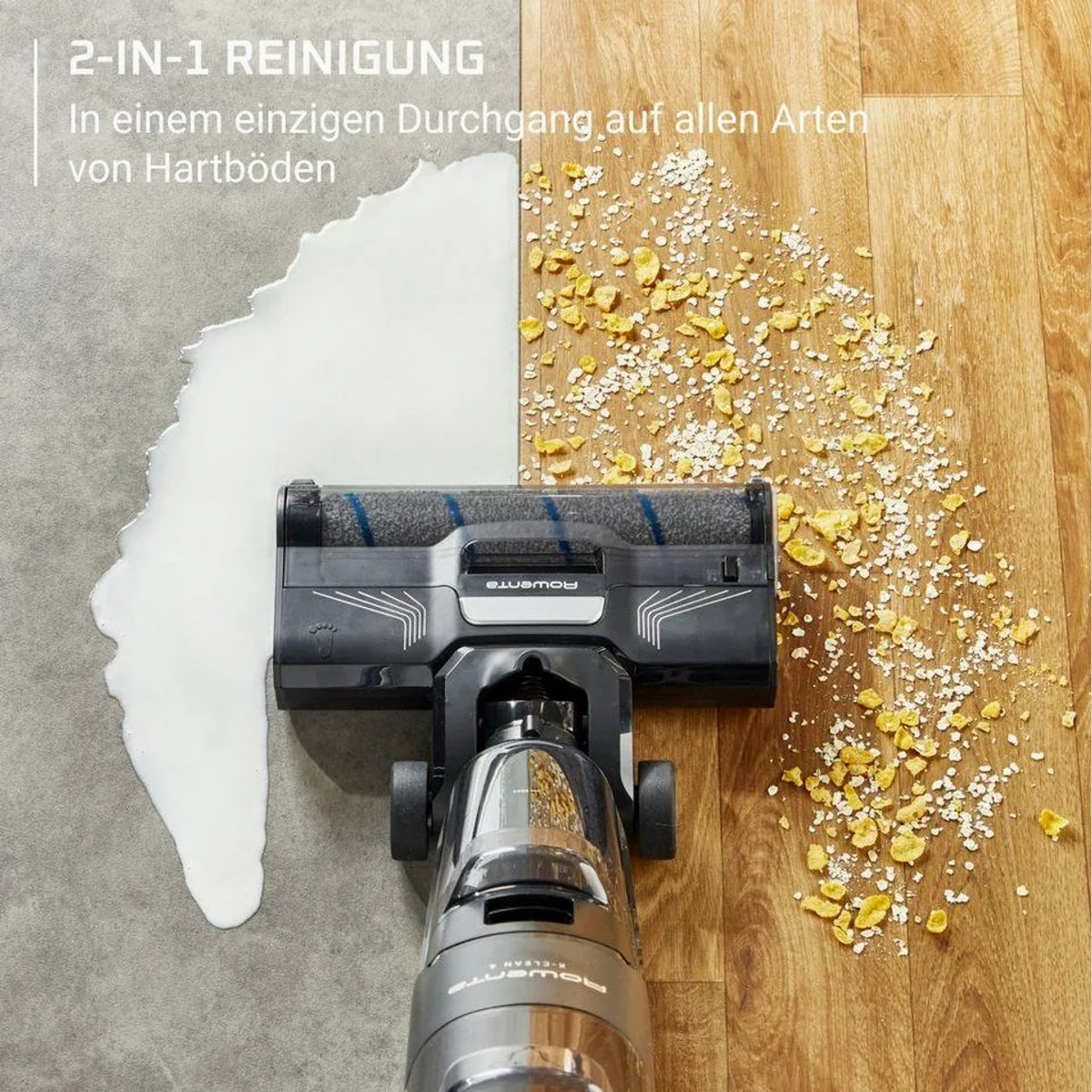 Rowenta X-Clean 4 Nass-Trocken-Sauger, kabellos, 2-in-1 Funktion — 200 W, Selbstreinigungsfunktion, Schmutzerkennung 3