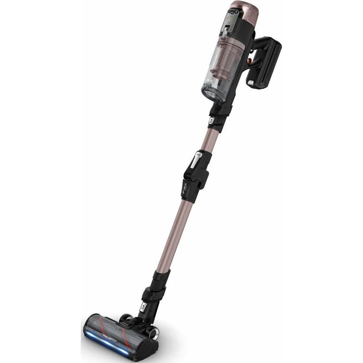 Rowenta X-Force Flex 16.60 Akku-Staubsauger, 120 Min. Laufzeit, extreme Saugkraft, Flex-Gelenk 2