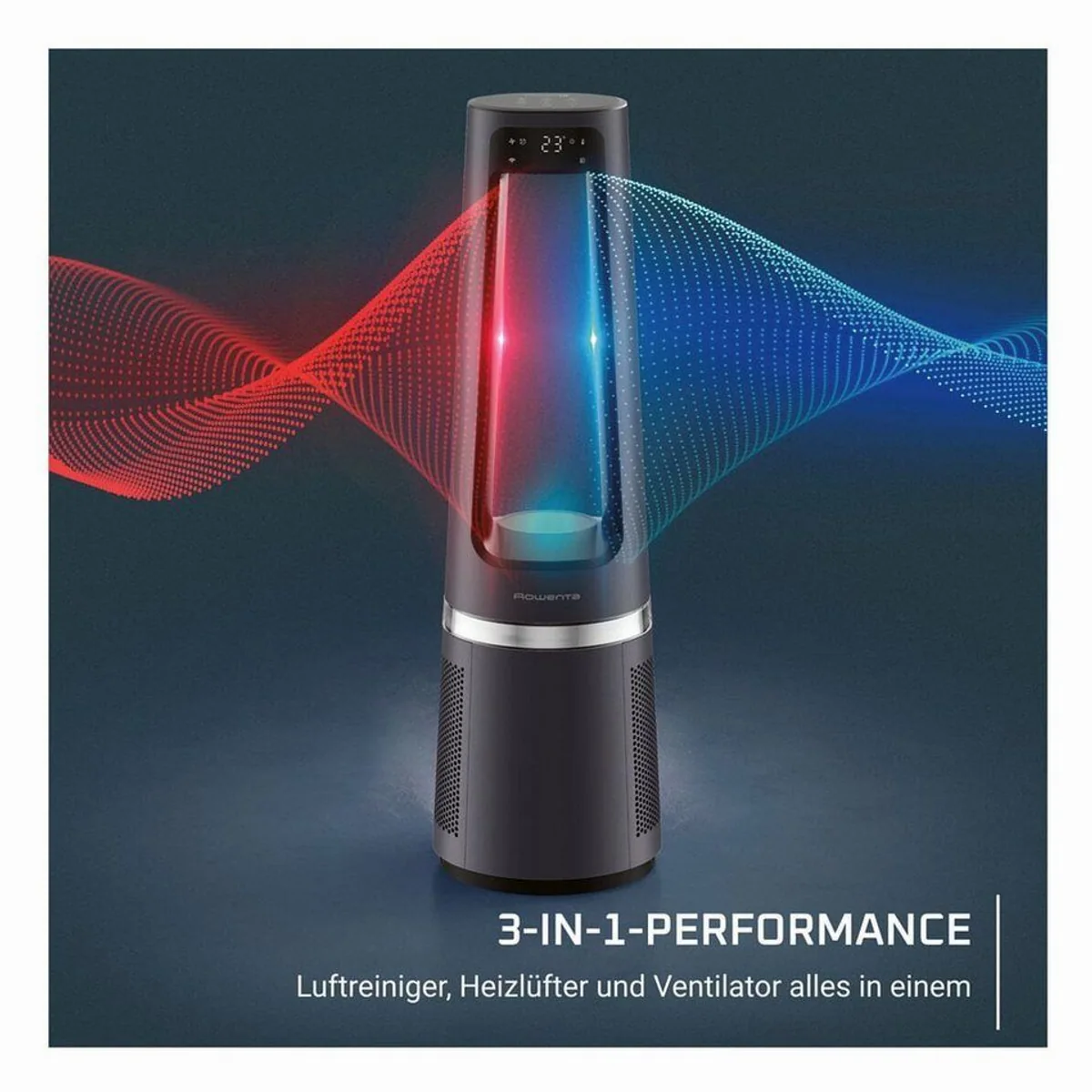 Rowenta Eclipse 3-in-1 Connect QU5072, Heizlüfter, Ventilator, Luftreiniger 5
