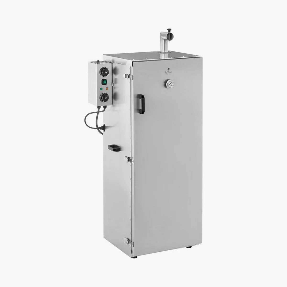 Royal Catering Räucherofen RC-FS1300, 147 L, 8 Roste, Edelstahl — vielseitig, temperaturvariabel, einfach zu bedienen