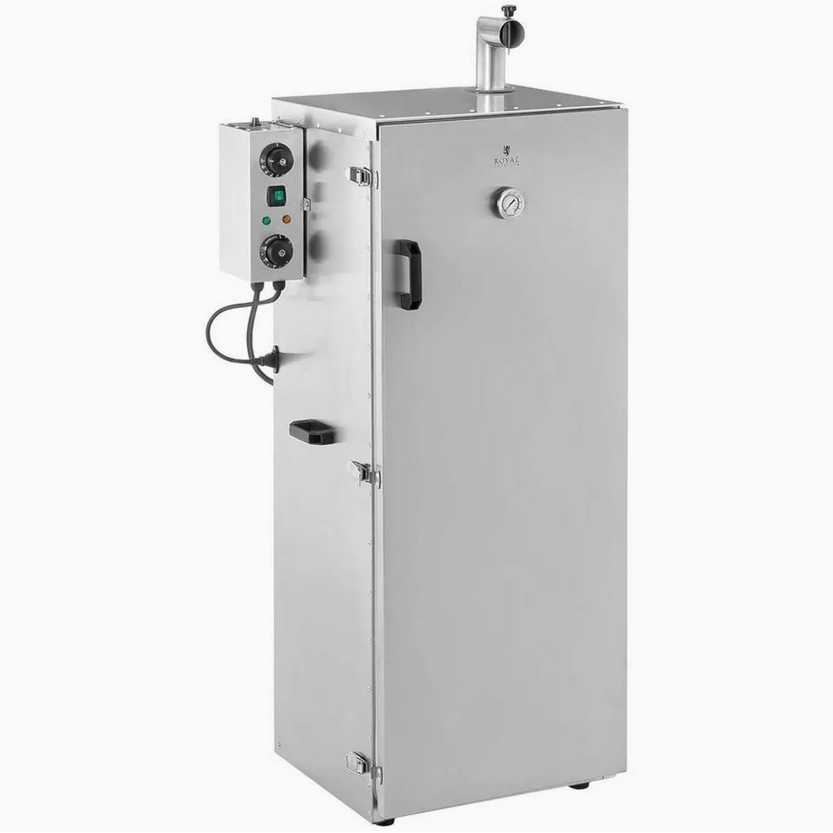 Royal Catering Räucherofen RC-FS1300, 147 L, 8 Roste, Edelstahl — vielseitig, temperaturvariabel, einfach zu bedienen 3
