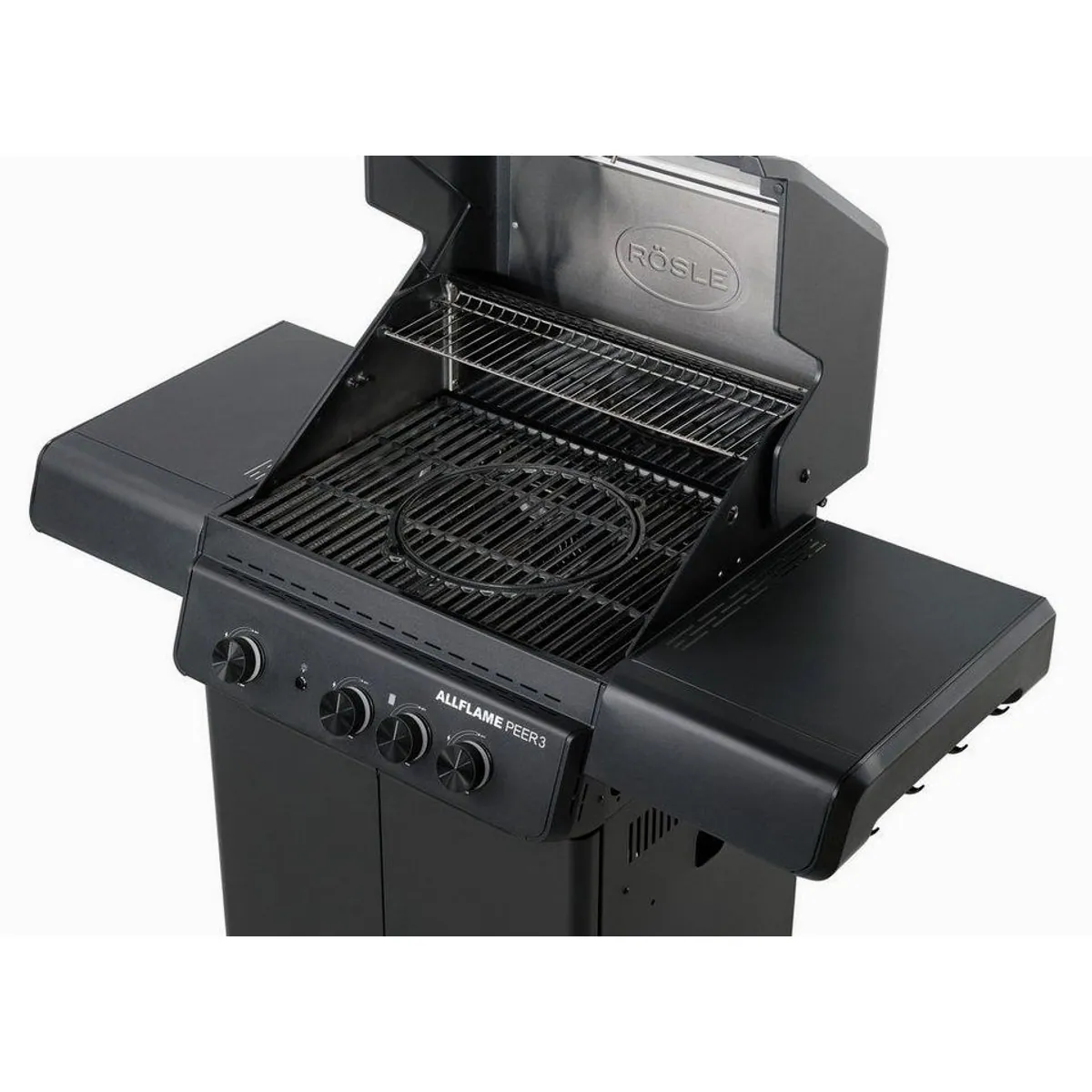 RÖSLE Gasgrill ALLFLAME Peer 3, drei Edelstahlbrenner, CRISPZONE 3
