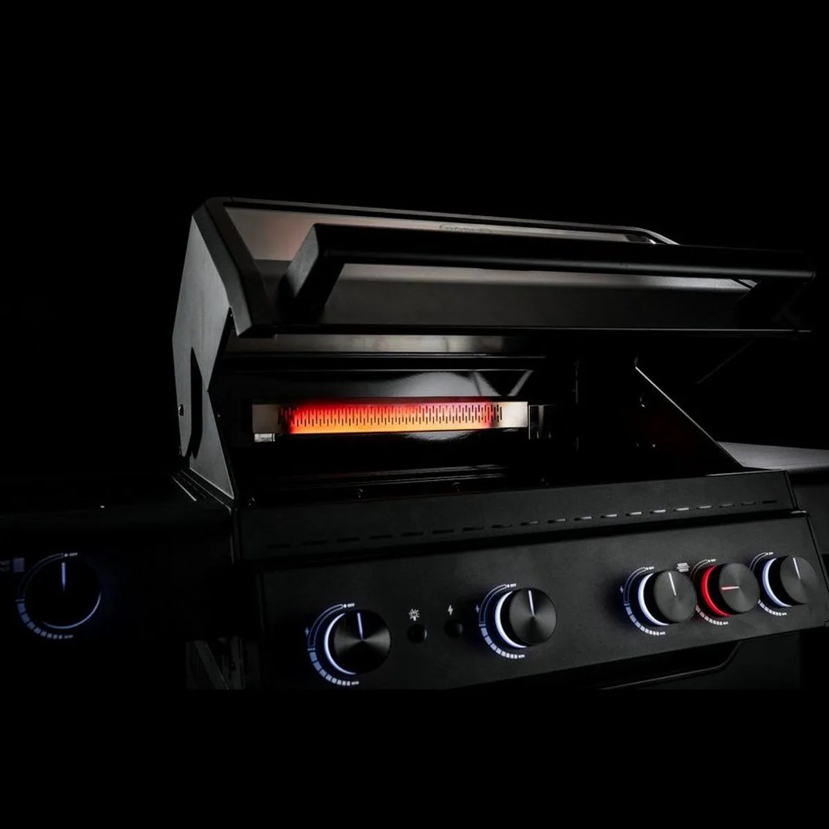 RÖSLE Gasgrill ALLFLAME Hero 4, 4 leistungsstarke Brenner, PRIMEZONE, BACKBURNER 5