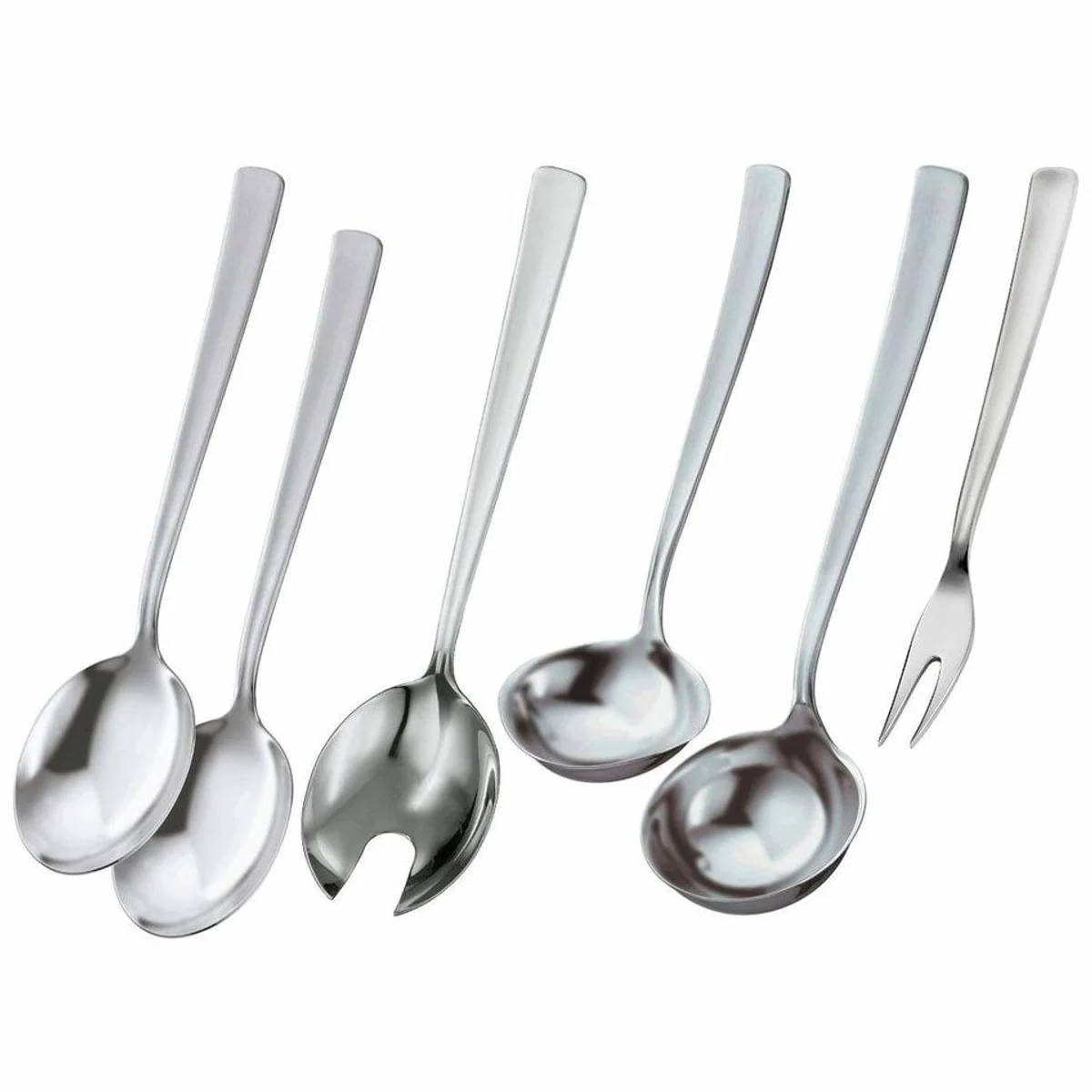 RÖSLE Vorlege-Set VS 600, 6-teilig, Edelstahl, vielseitig und langlebig