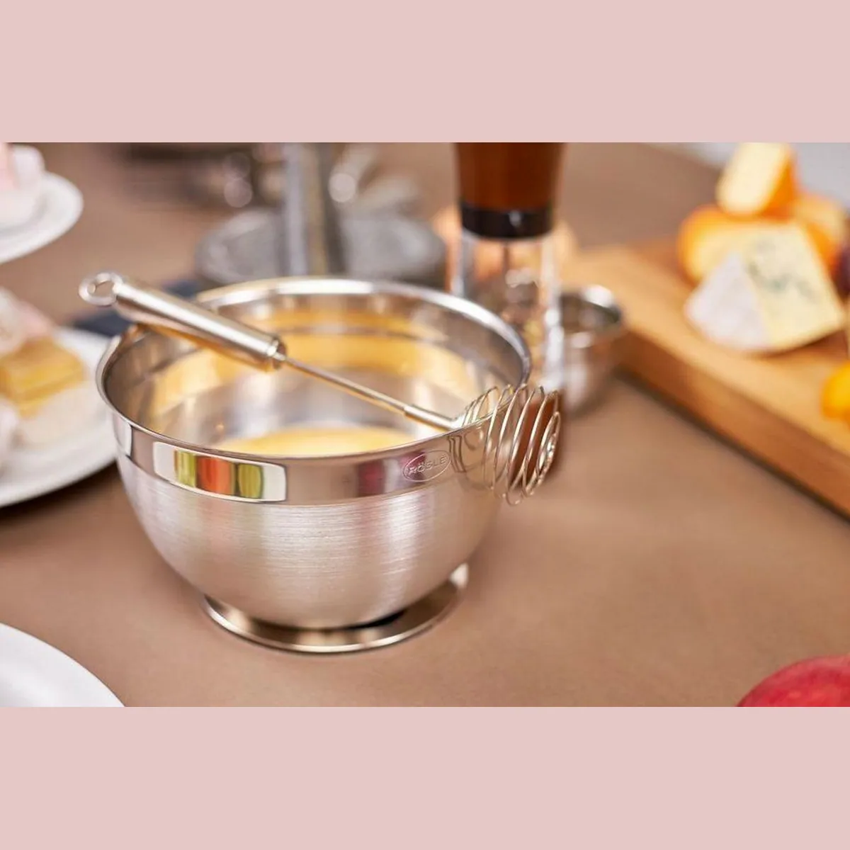 RÖSLE Schüssel Set, Edelstahl, 3-tlg., vielseitig einsetzbar — spülmaschinengeeignet, robust, elegant 3