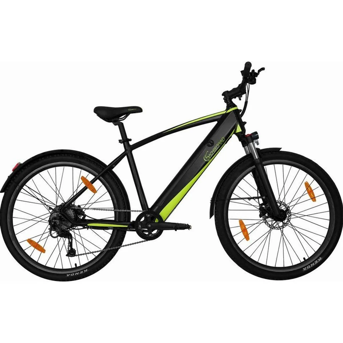 SachsenRAD E-Bike R8 Flex III, 9-Gang Shimano, leistungsstarker Heckmotor — ideal für Stadt und Gelände
