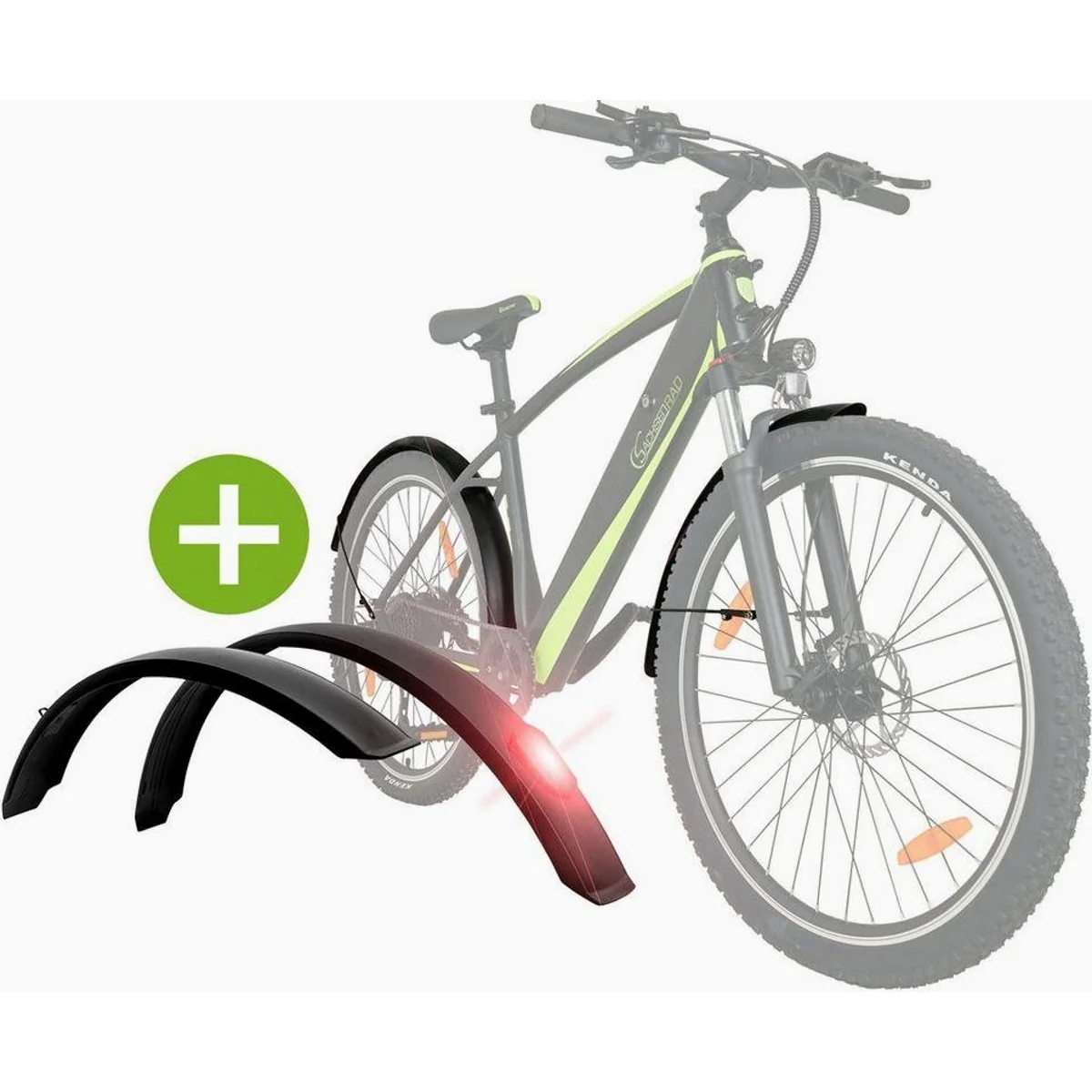 SachsenRAD E-Bike R8 Flex III, 9-Gang Shimano, leistungsstarker Heckmotor — ideal für Stadt und Gelände 2