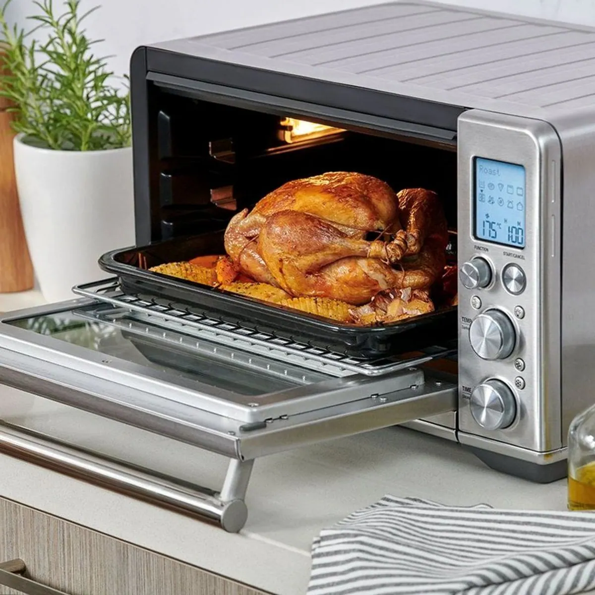 Sage Minibackofen SOV860BSS, 10 Kochfunktionen, Heißluftfrittieren, Superkonvektion 3