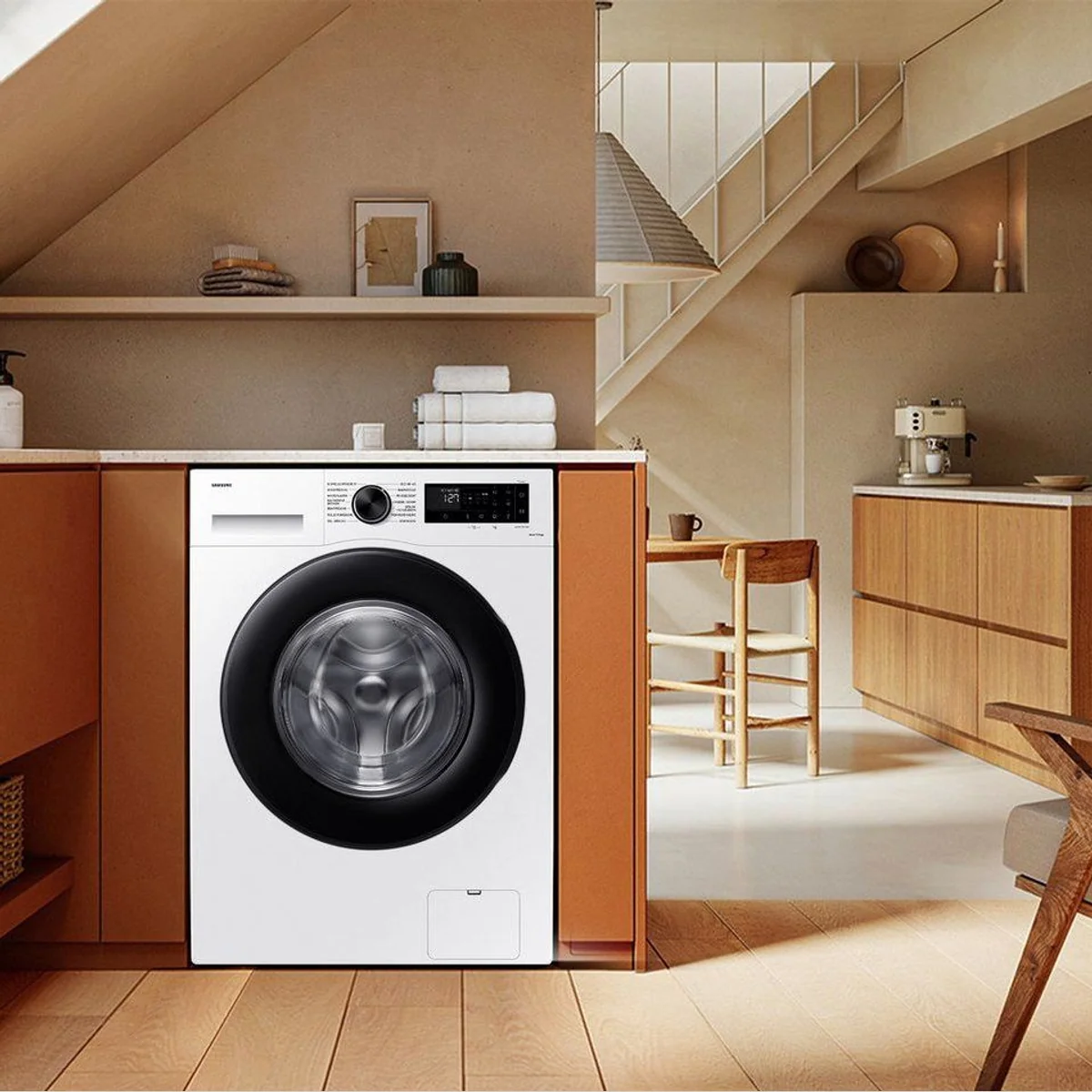 Samsung WW5000C Waschmaschine, 8 kg Fassungsvermögen, 1400 U/min — energieeffizient, leise, vielseitig 4