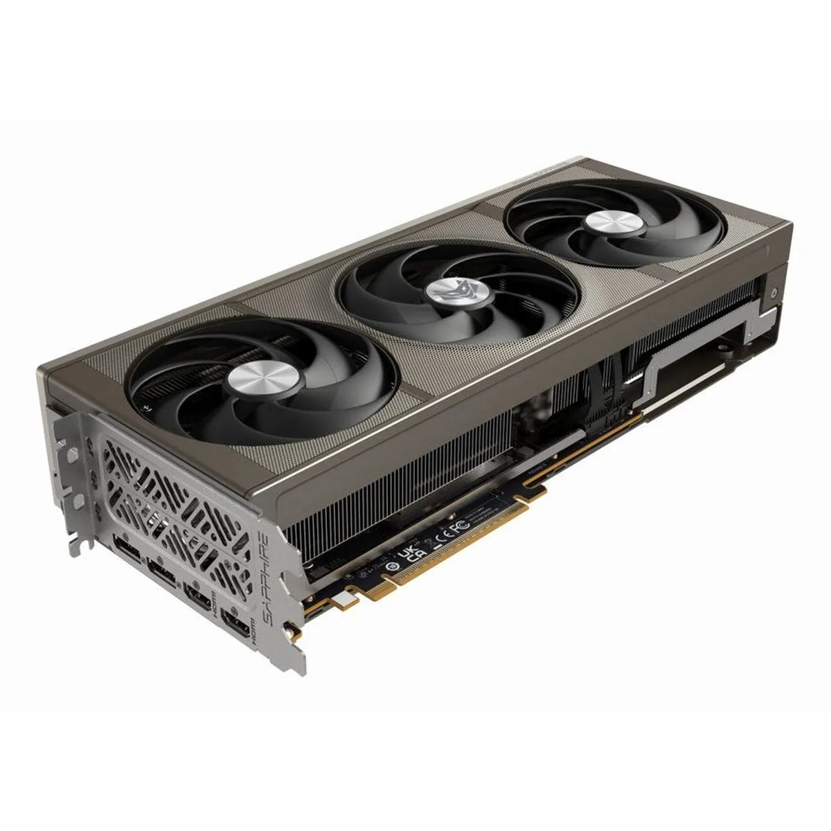 Sapphire Radeon RX 9070 XT Grafikkarte, hohe Leistung, optimierte Kühlung, beeindruckende Grafik 3