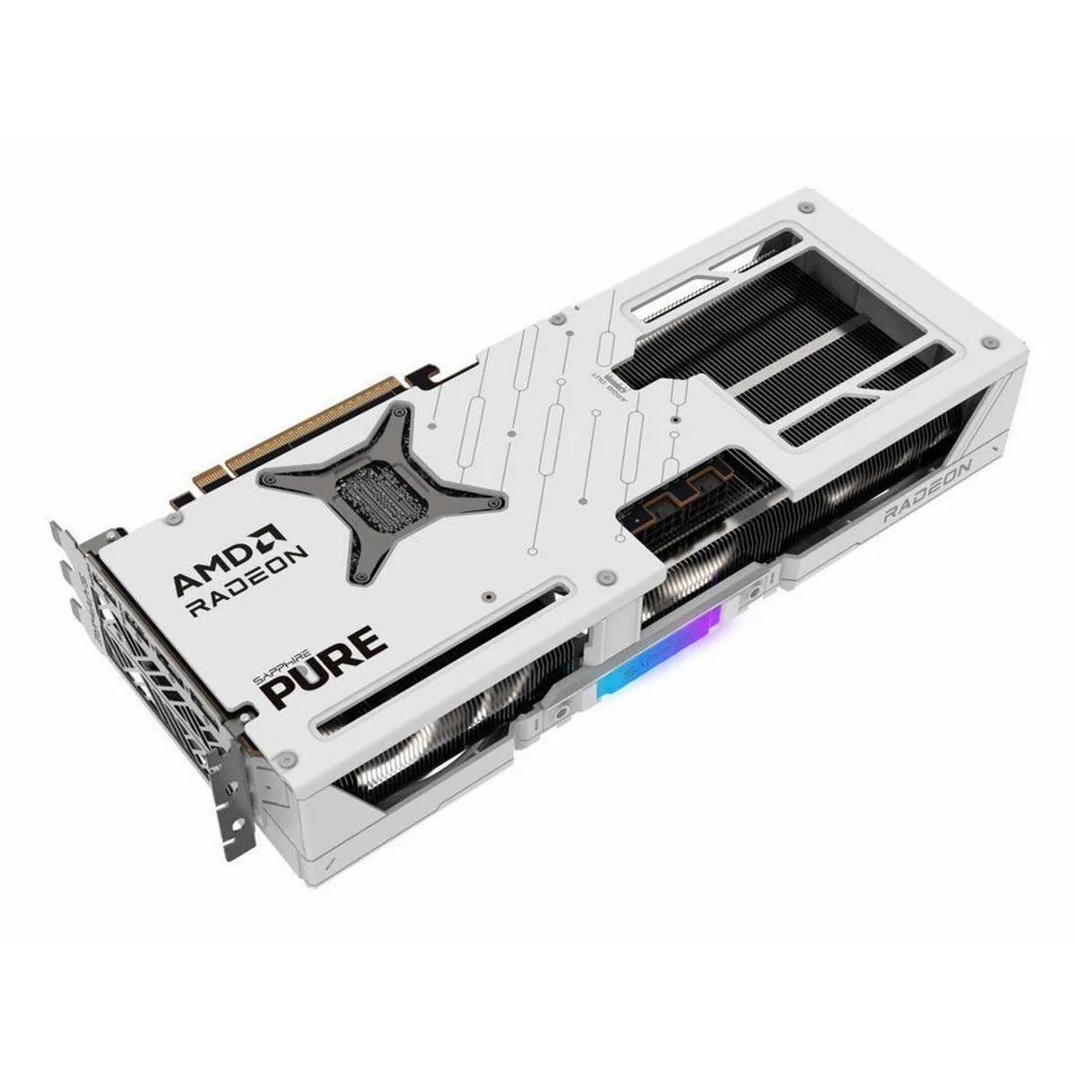 Sapphire Radeon RX 9070 XT Grafikkarte, hohe Leistung, beeindruckende Grafik, optimierte Kühlung 3