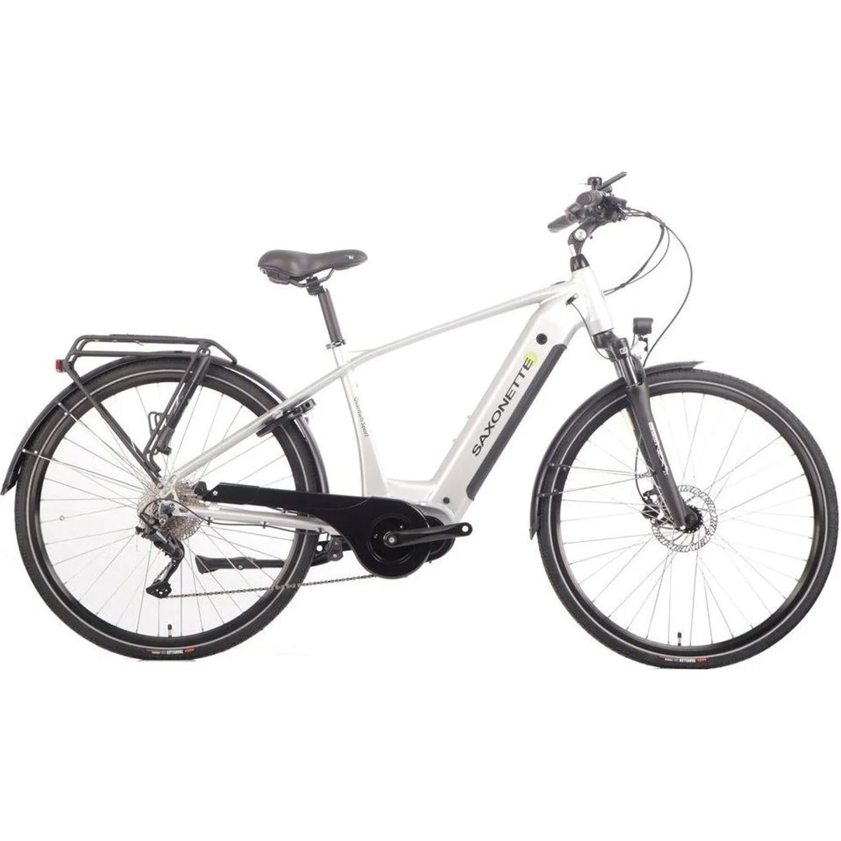 SAXONETTE Quantum Sport E-Bike, 250 W Mittelmotor, 540 Wh Akku, 10 Gang Shimano