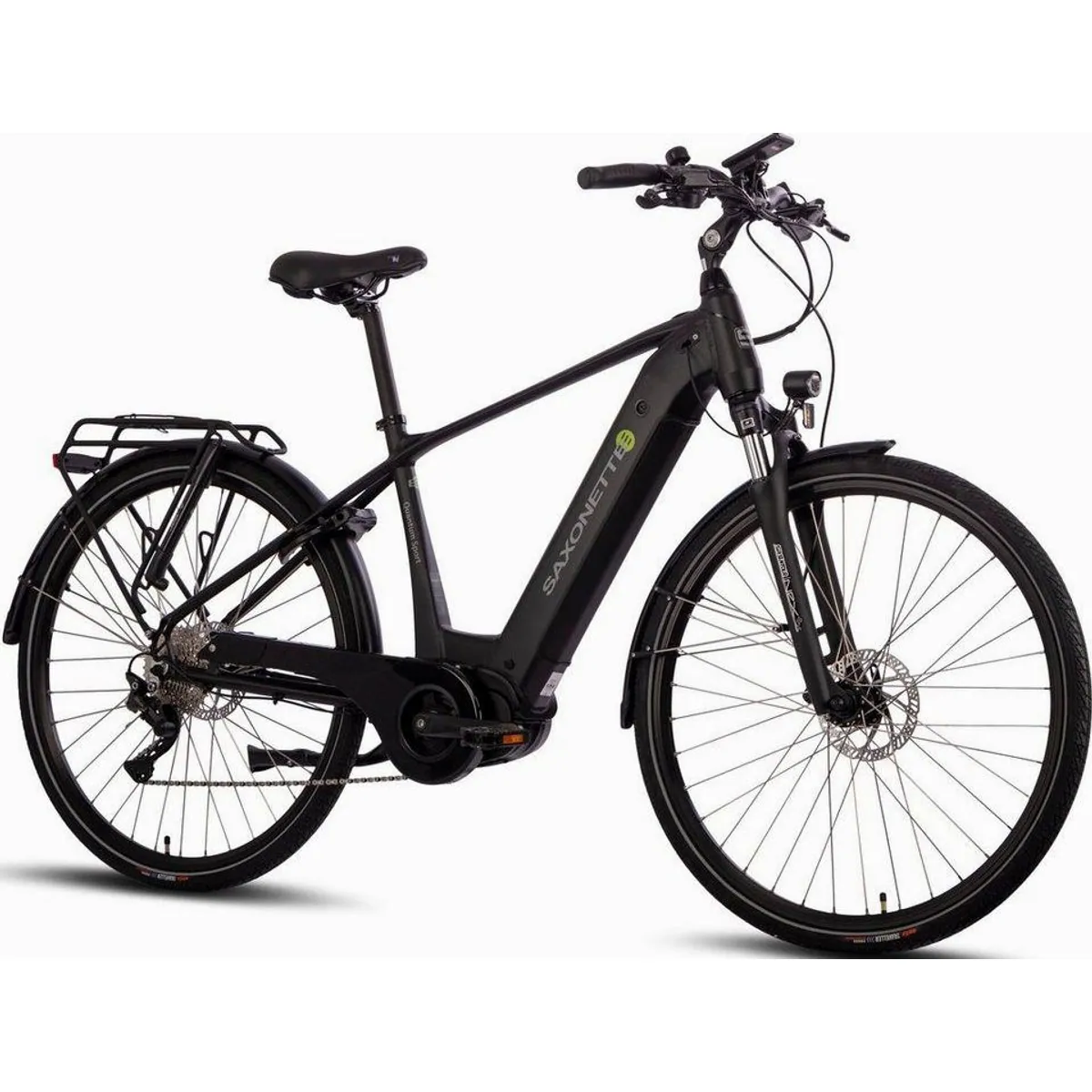 SAXONETTE Quantum Sport E-Bike, 250 W Motor, 540 Wh Akku, 10-Gang Shimano 2