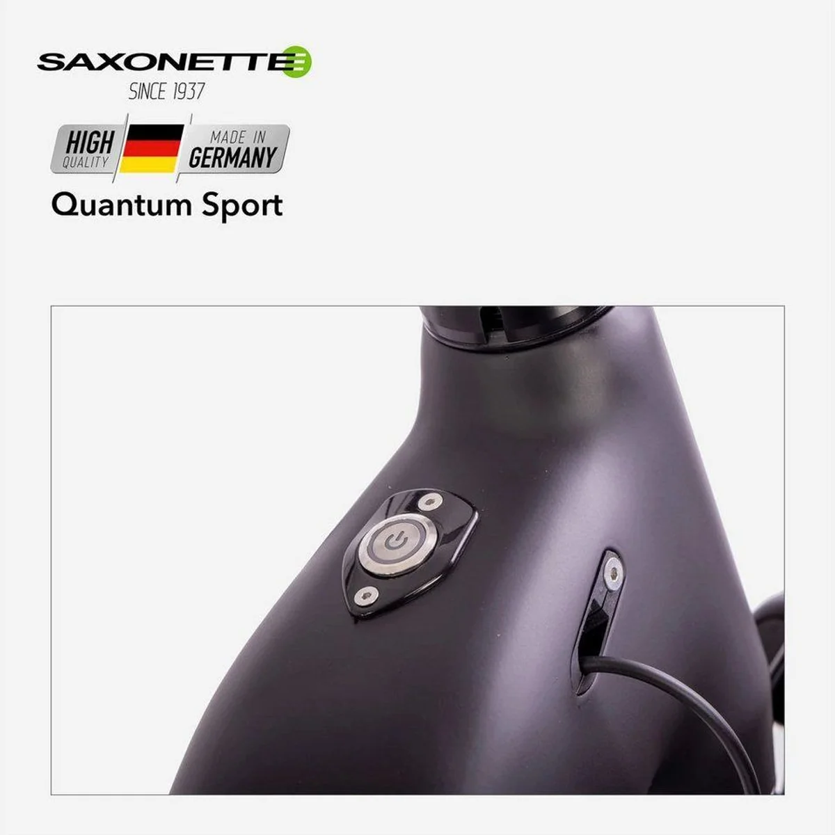 SAXONETTE Quantum Sport E-Bike, 250 W Motor, 540 Wh Akku, 10-Gang Shimano 3