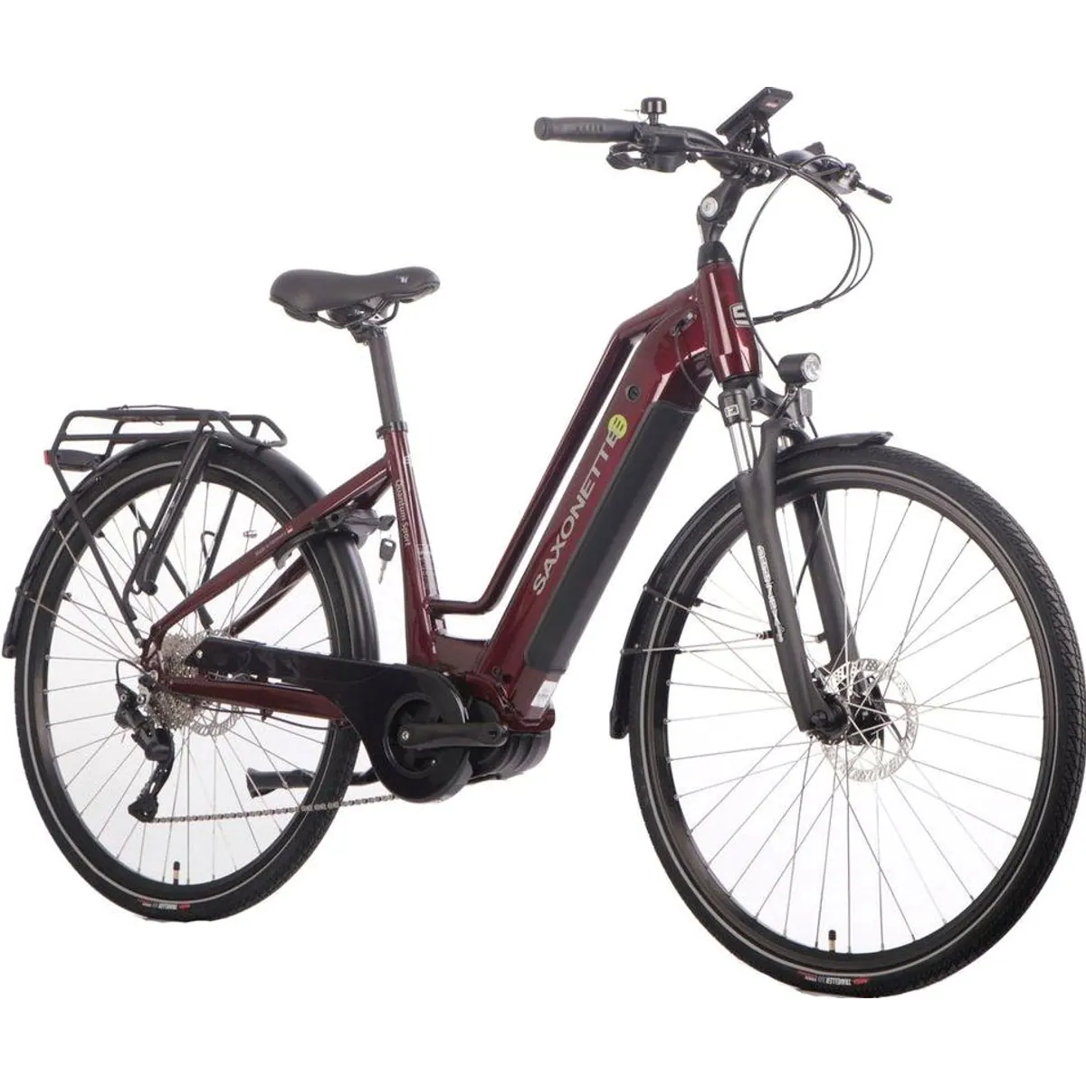 SAXONETTE Quantum Sport E-Bike, 250 W Motor, 540 Wh Akku, Shimano 10 Gang — ideal für lange Touren 2