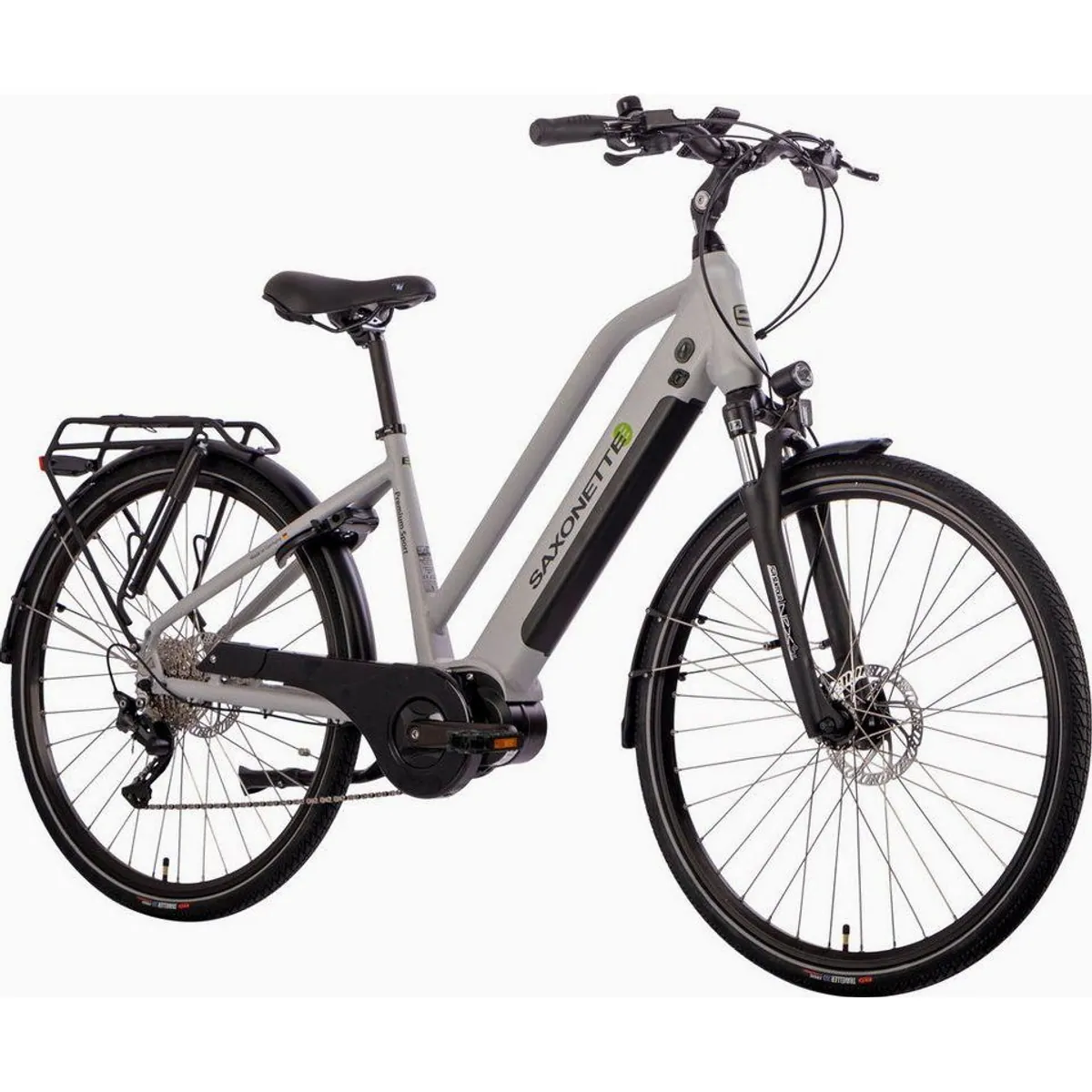 Saxonette E-Bike Premium Sport, 10-Gang Kettenschaltung, 522 Wh Akku, hydraulische Scheibenbremsen 2