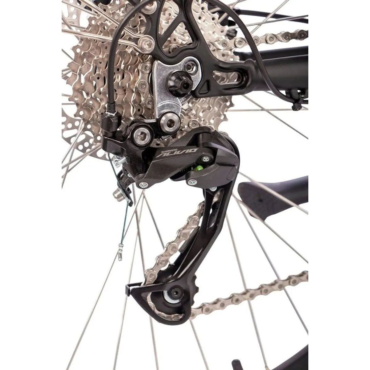 SAXONETTE E-Bike Trekkingrad Deluxe Sport, 9-Gang Shimano, Mittelmotor, 418 Wh 4