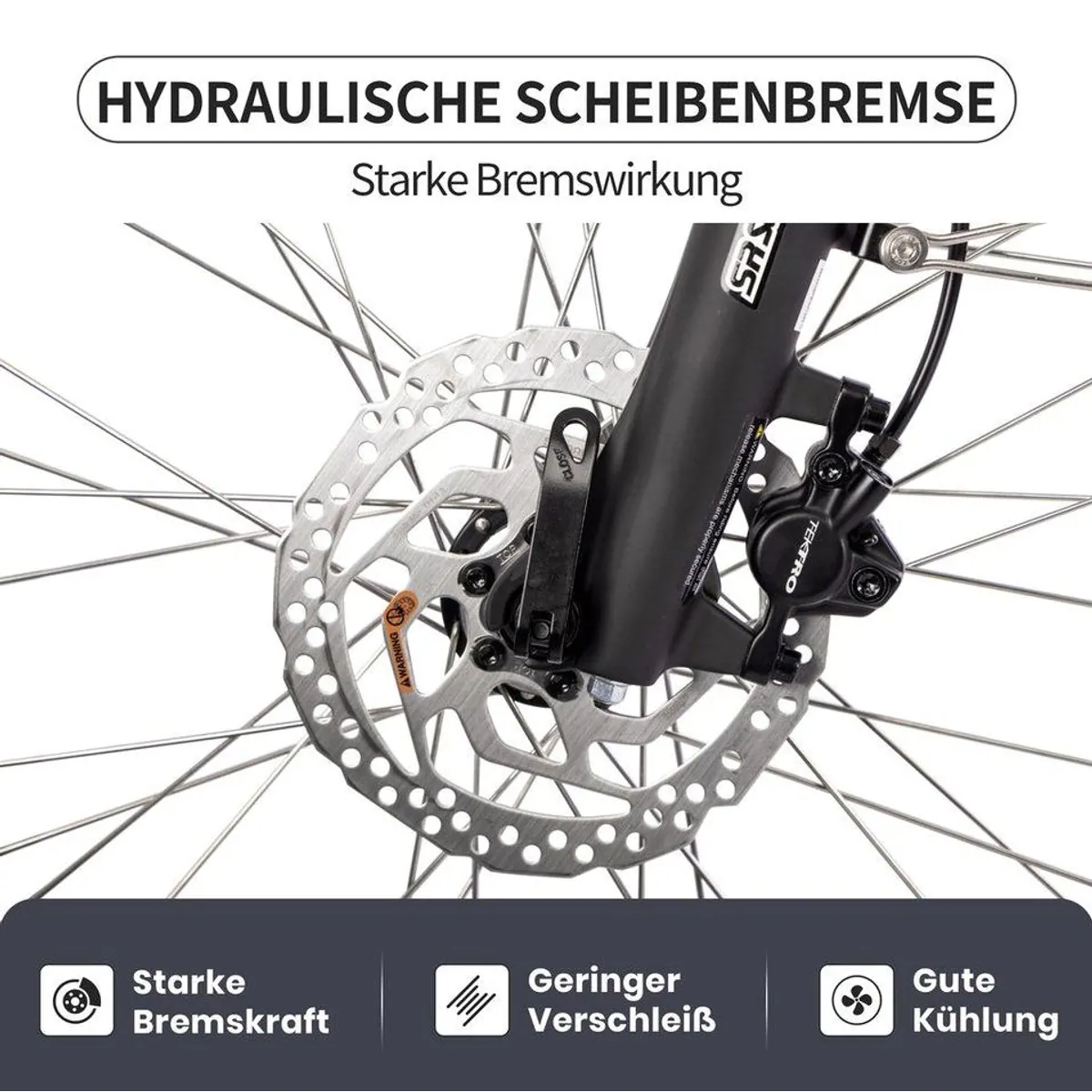 SAXXX E-Bike Cityrad 28 Zoll, 80Nm Mittelmotor, 100km Reichweite 4