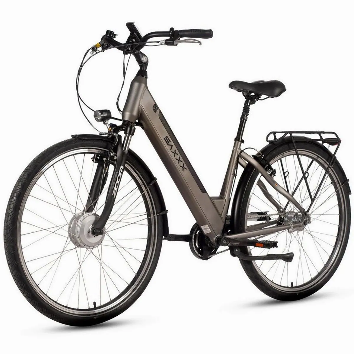 SAXXX Comfort Plus 4.0 E-Bike 28 Zoll, 90 km Reichweite, 7-Gang Nabenschaltung, V-Bremse