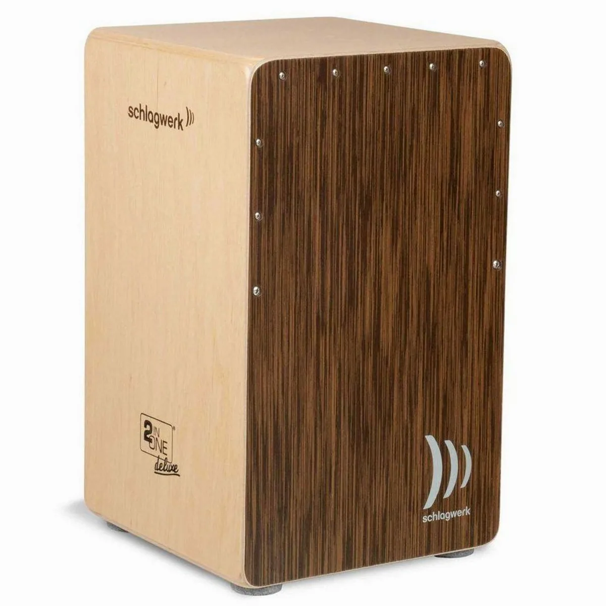 Schlagwerk CP-430 2inOne Cajon, edles Wengefurnier, variabler Sound 2