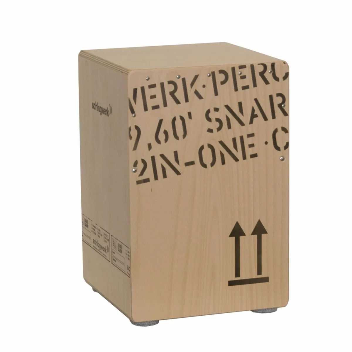 Schlagwerk 2InOne Snare Cajon CP 403, vielseitig, kompakt, präzise