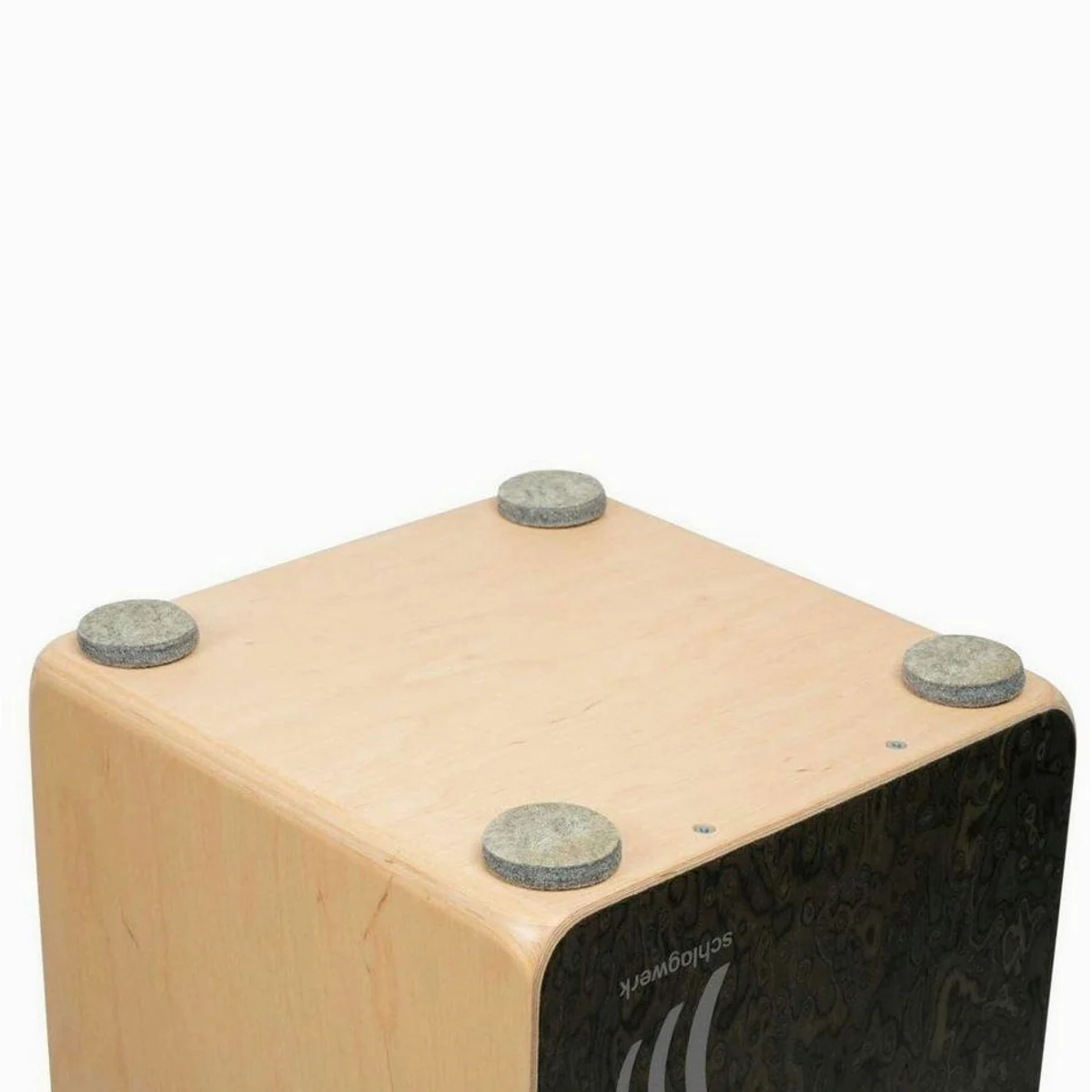 Schlagwerk CP-4007 Cajon la Peru, vielseitiger Klang, Wurzelholzfurnier, 7 Lagen Erle 4