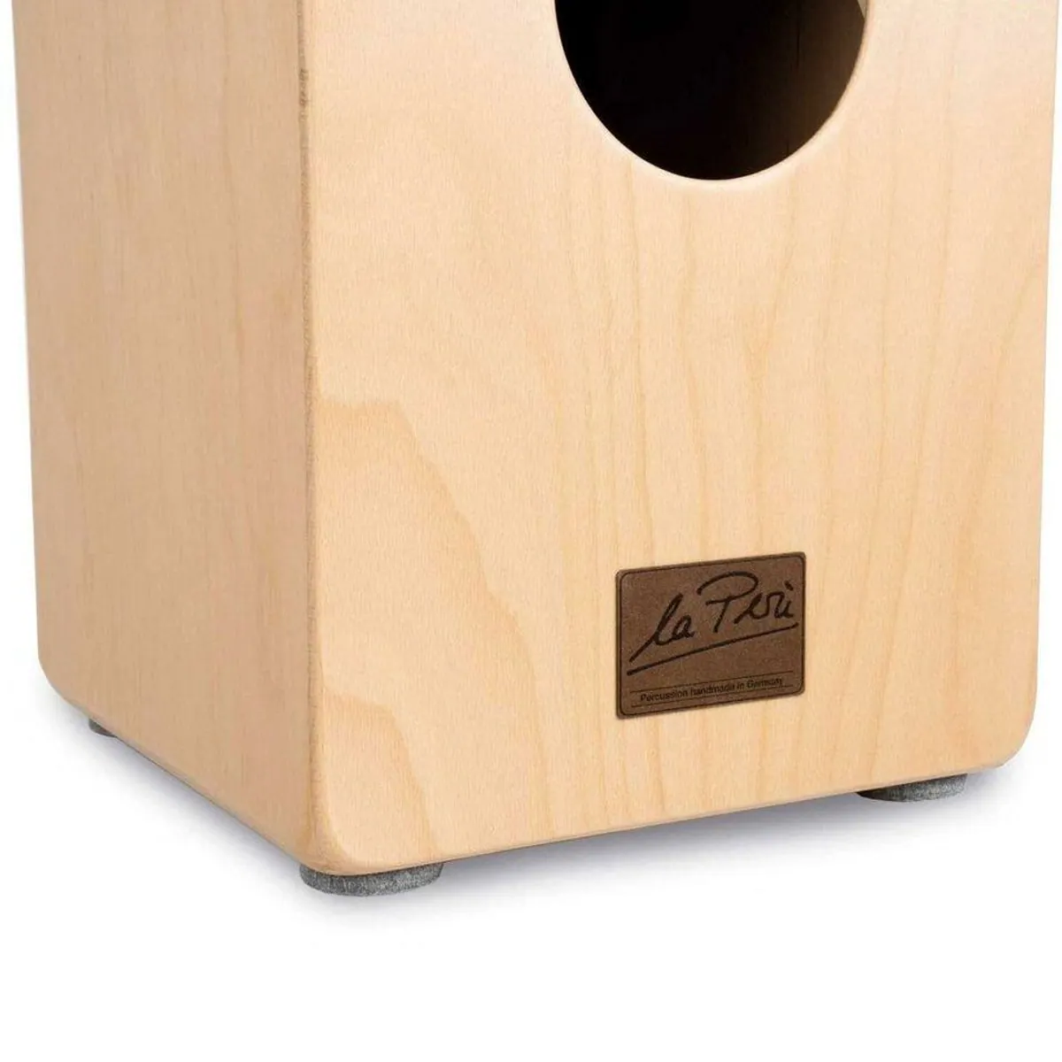 Schlagwerk CP-4007 Cajon la Peru, vielseitiger Klang, Wurzelholzfurnier, 7 Lagen Erle 5